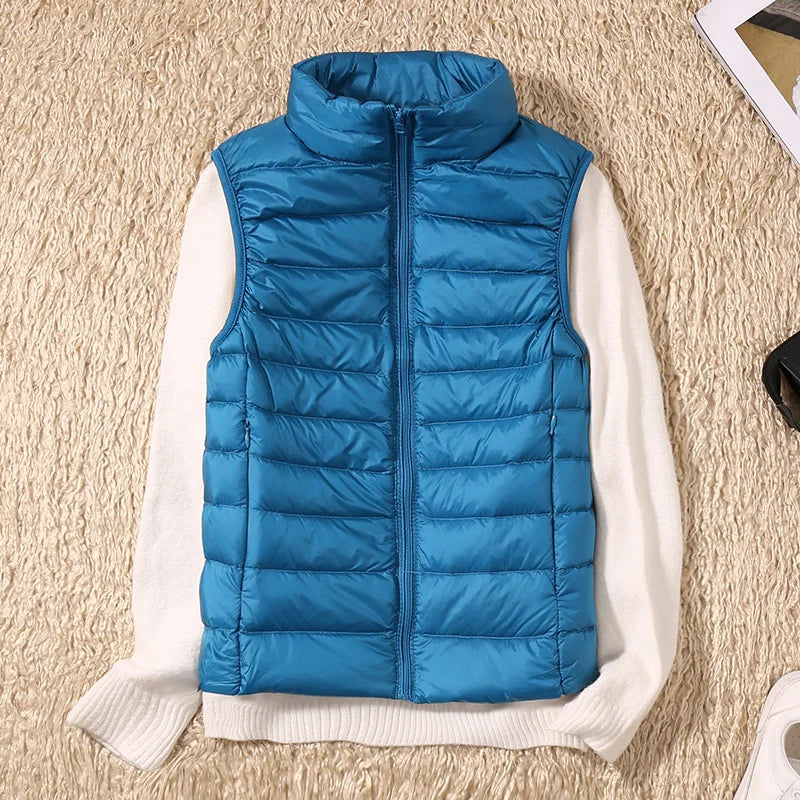 Alexis - Sleeveless ultralight bodywarmer with down