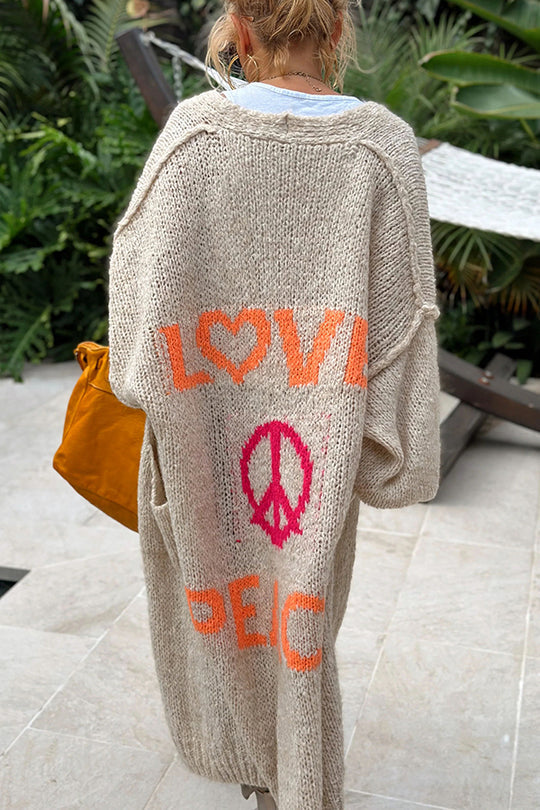 Ibiza™ Peace Stylish Cardigan