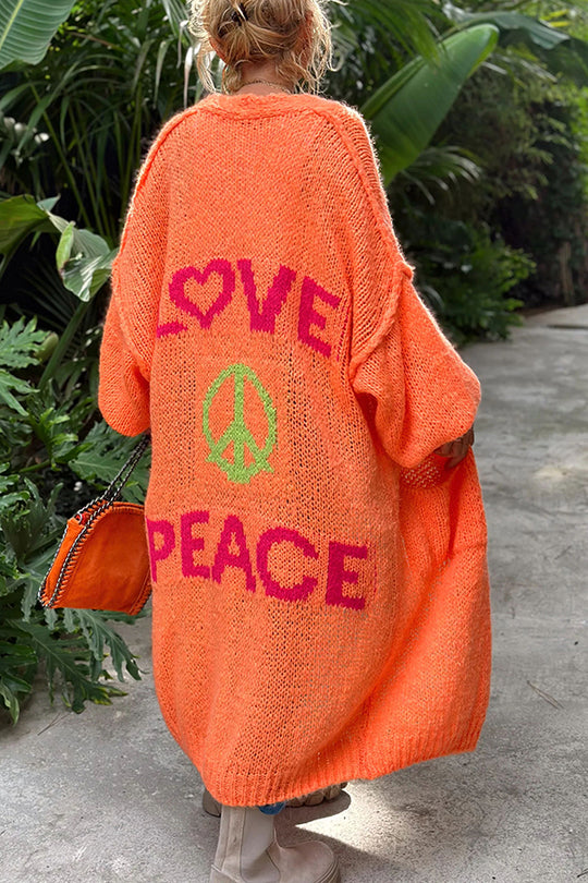 Ibiza™ Peace Stylish Cardigan