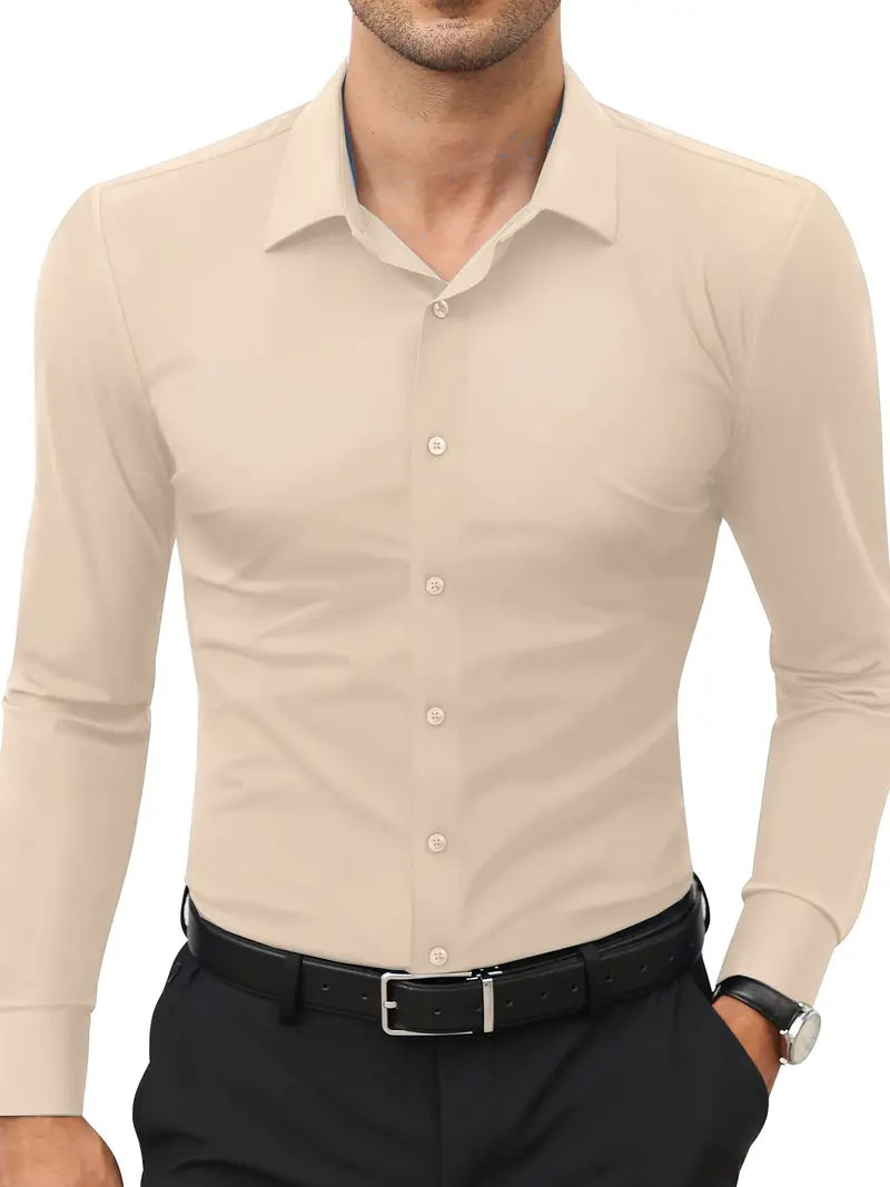 Lucian long sleeve button down shirt for men