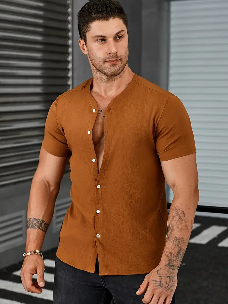 Nicholas – casual button-up for men