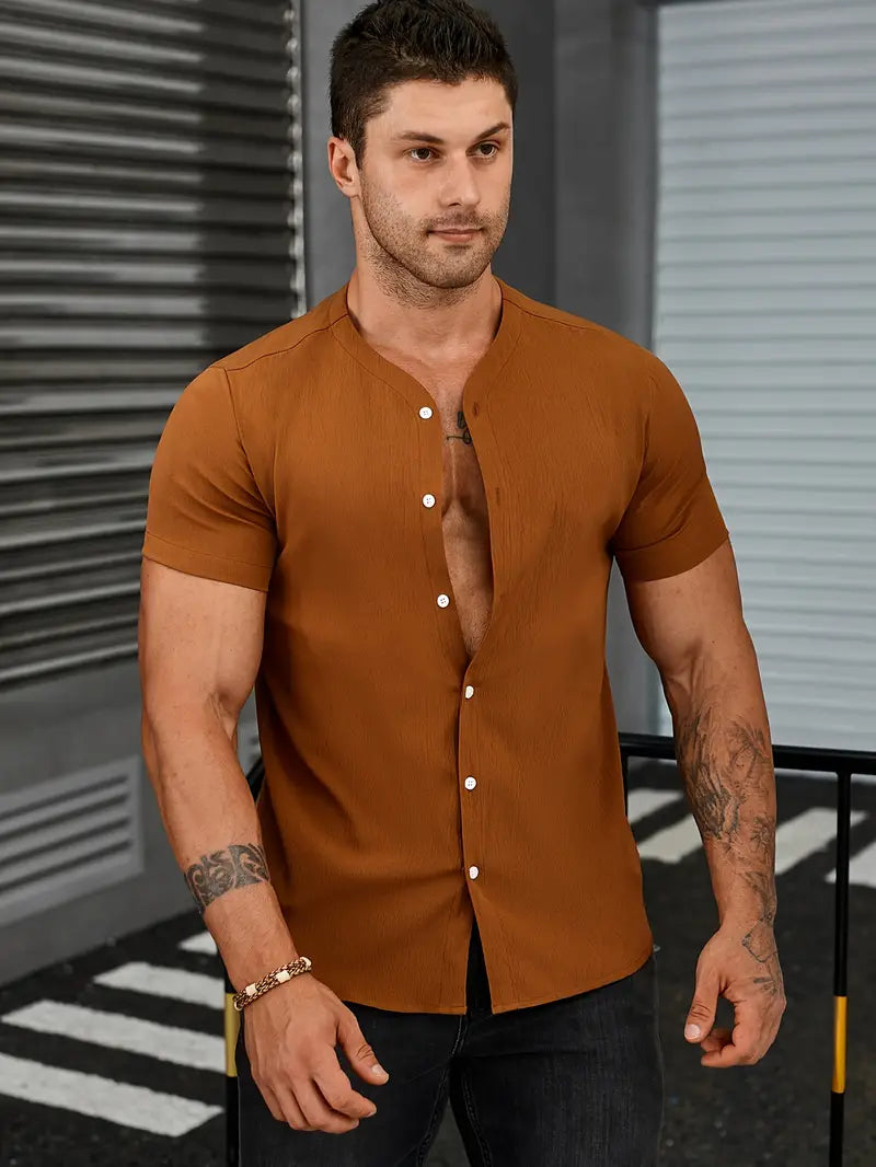 Nicholas – casual button-up for men