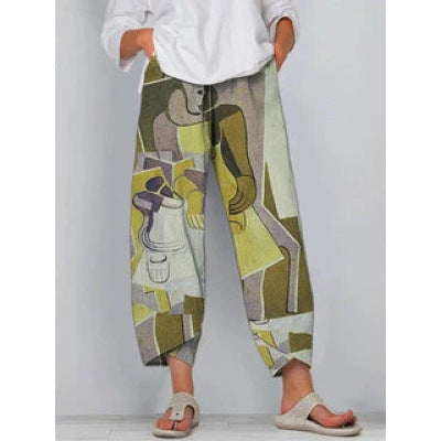 Adina - stylish linen pants for women