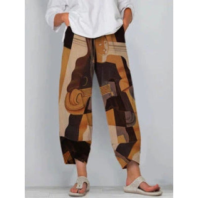 Adina - stylish linen pants for women