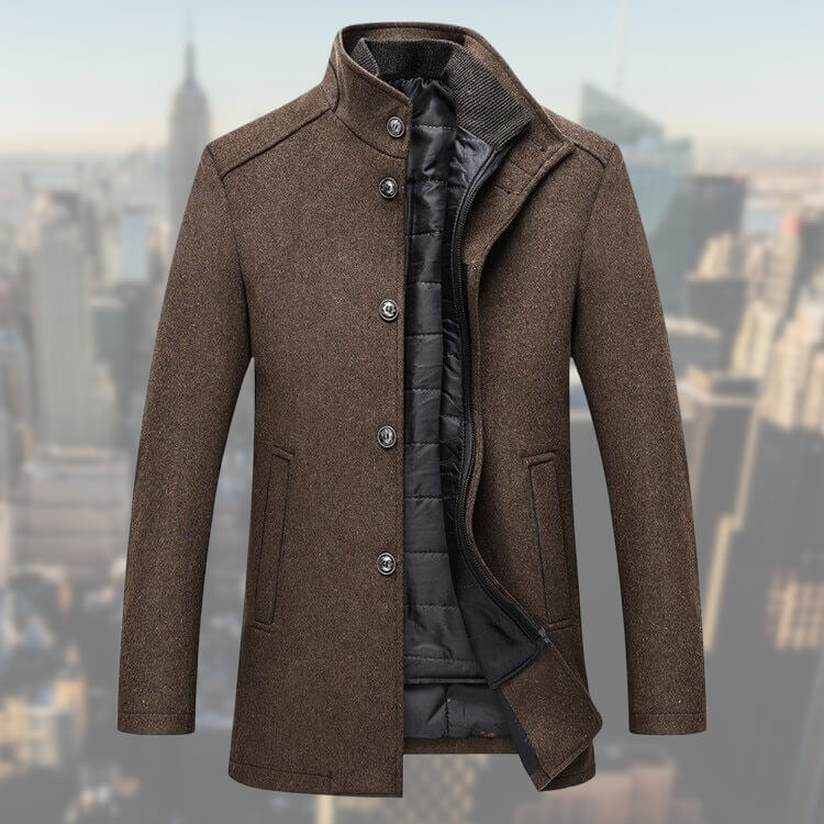 Emilio - the elegant and high-quality coat with vest