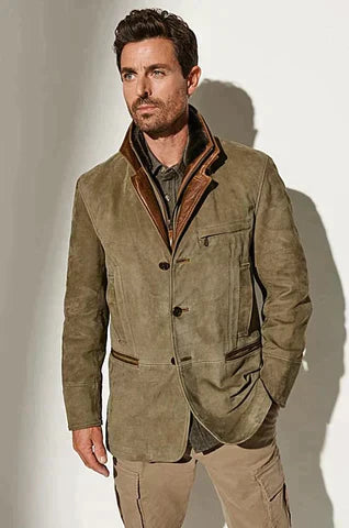 Lucas - vintage autumn jacket for men