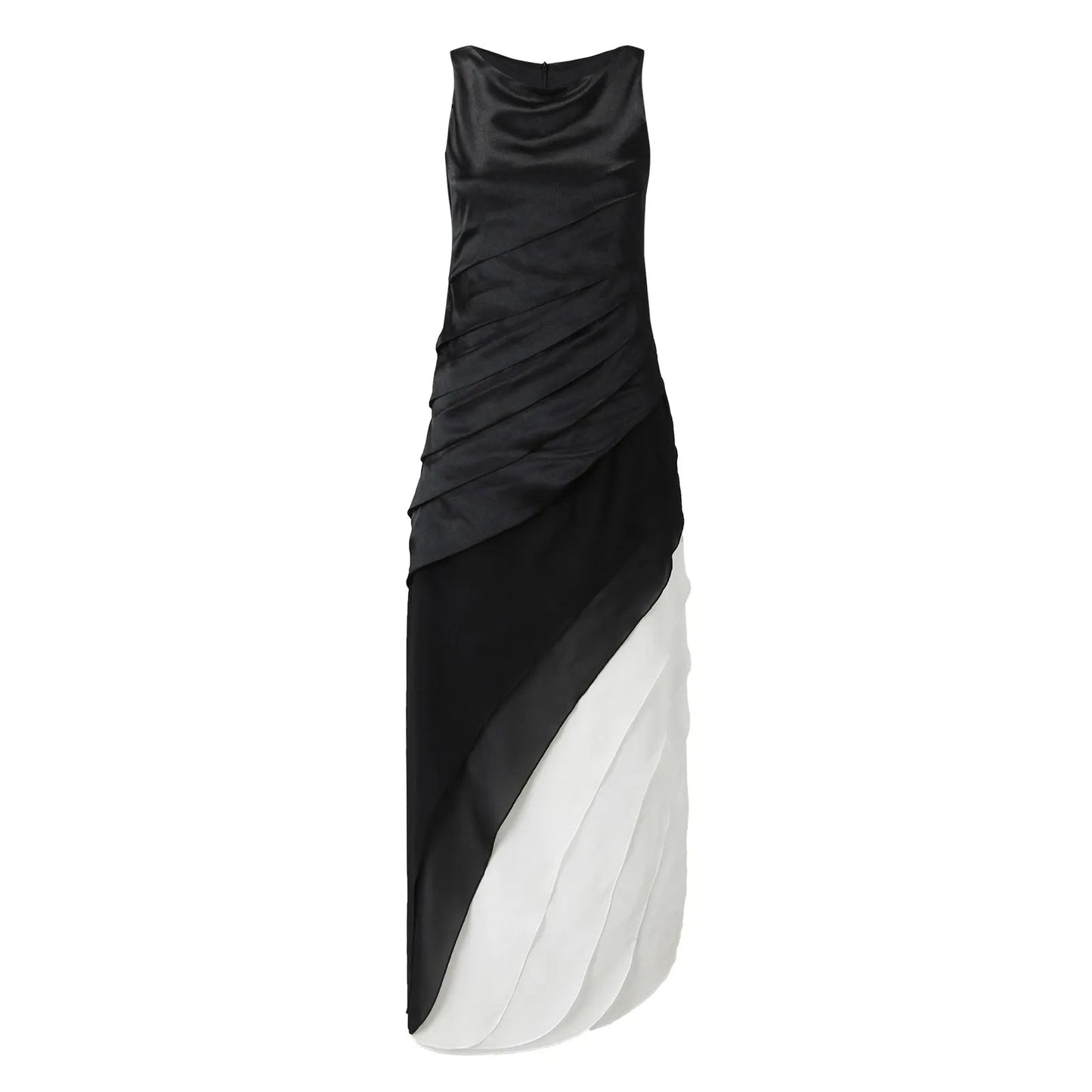 Erica - Elegant layered ombre dress