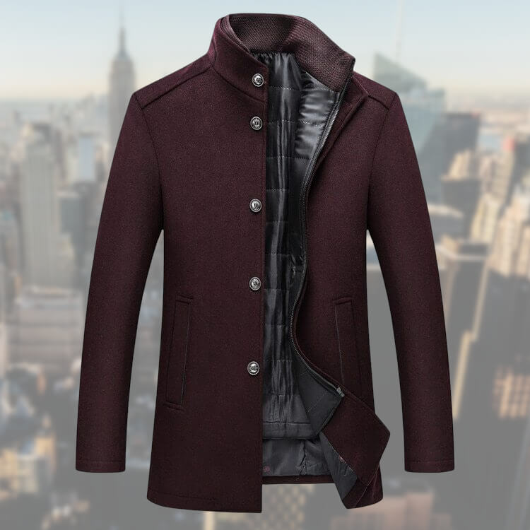 Emilio - the elegant and high-quality coat with vest