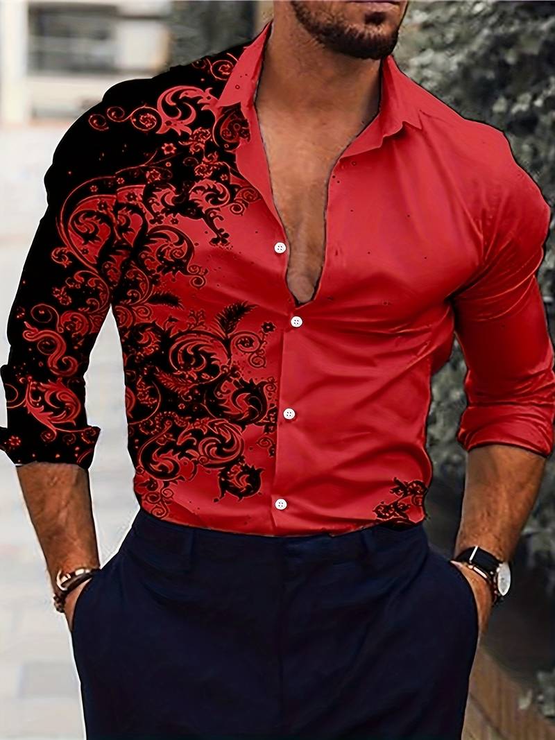 Ethan – stylish long-sleeved shirt for men