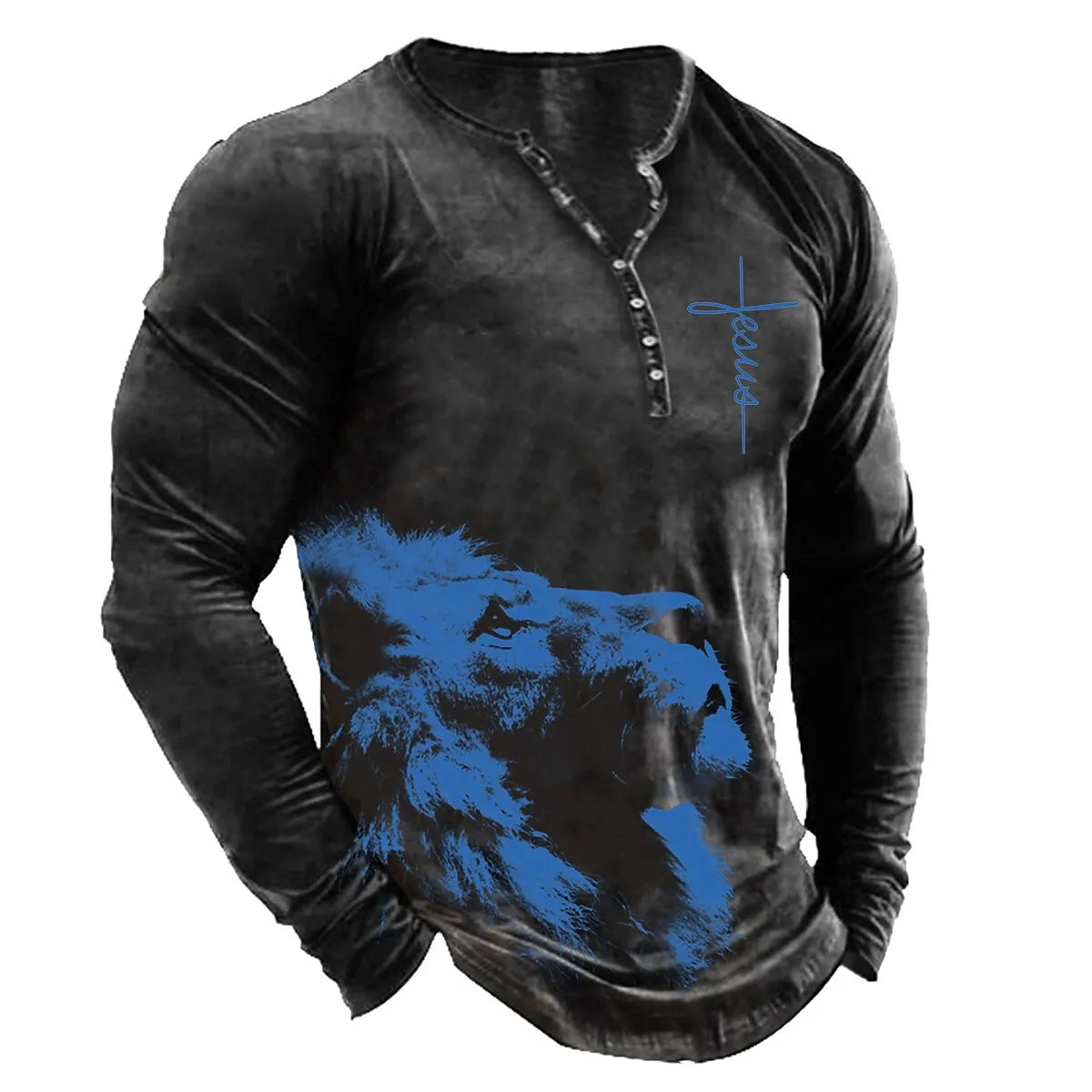 Feris graphic lion sweatshirt for men