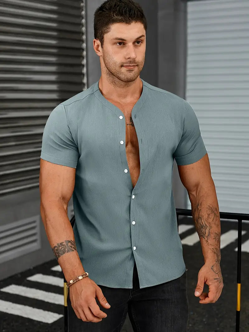 Nicholas – casual button-up for men