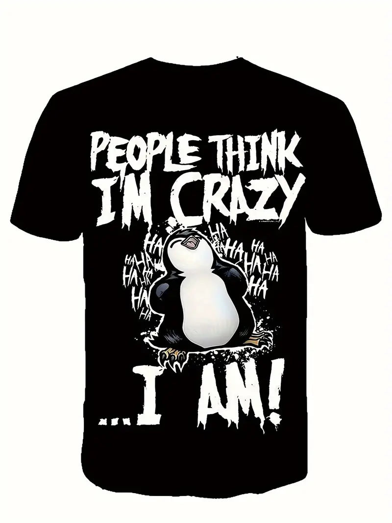 Gary – penguin crazy shirt for men