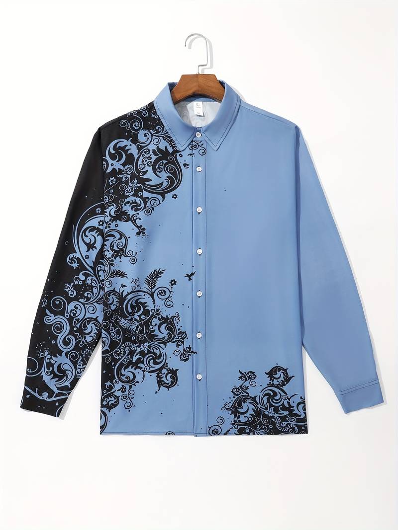 Ethan – stylish long-sleeved shirt for men