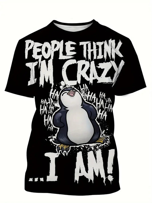 Gary – penguin crazy shirt for men