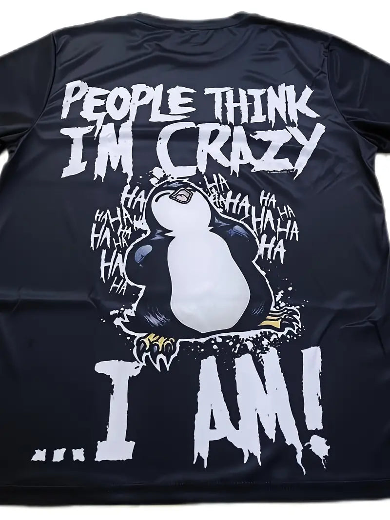 Gary – penguin crazy shirt for men