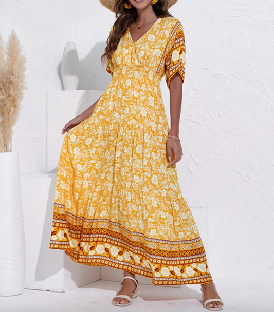 Elena - long maxi dress for summer