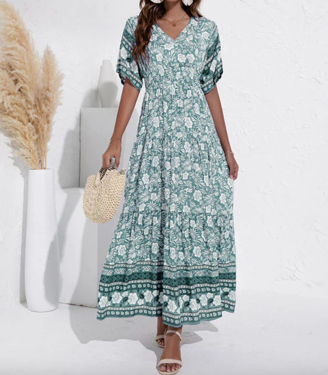 Elena - long maxi dress for summer