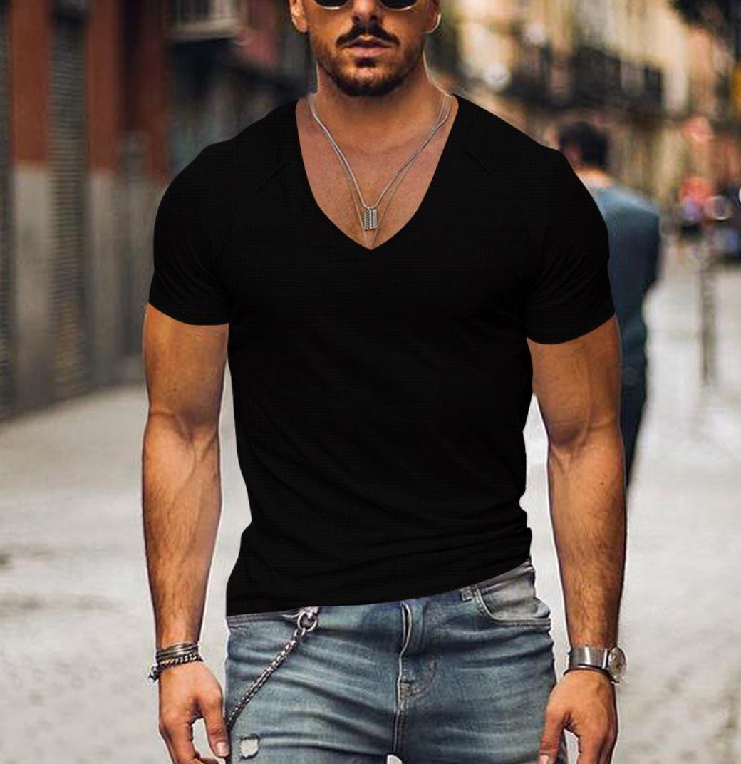 JOHNNI - V-neck T-shirt for men