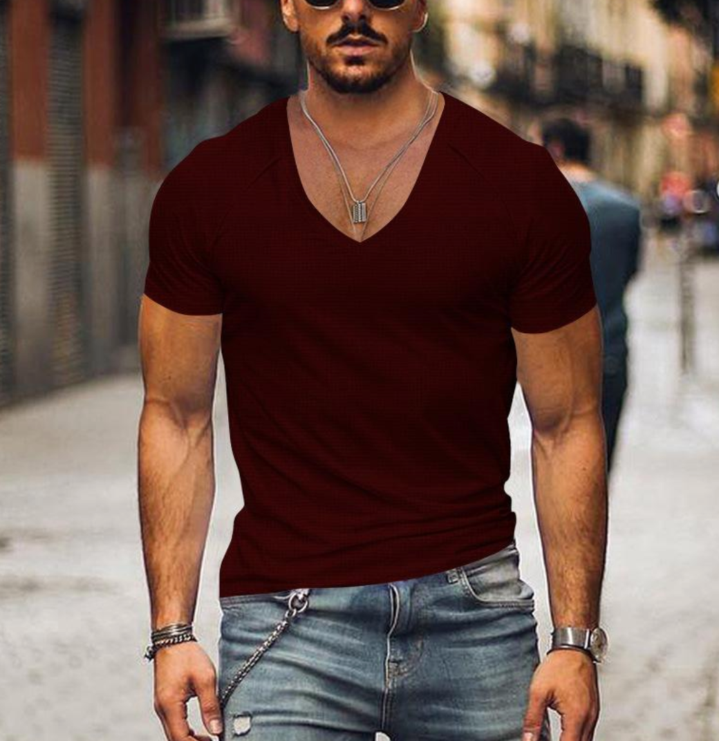 JOHNNI - V-neck T-shirt for men