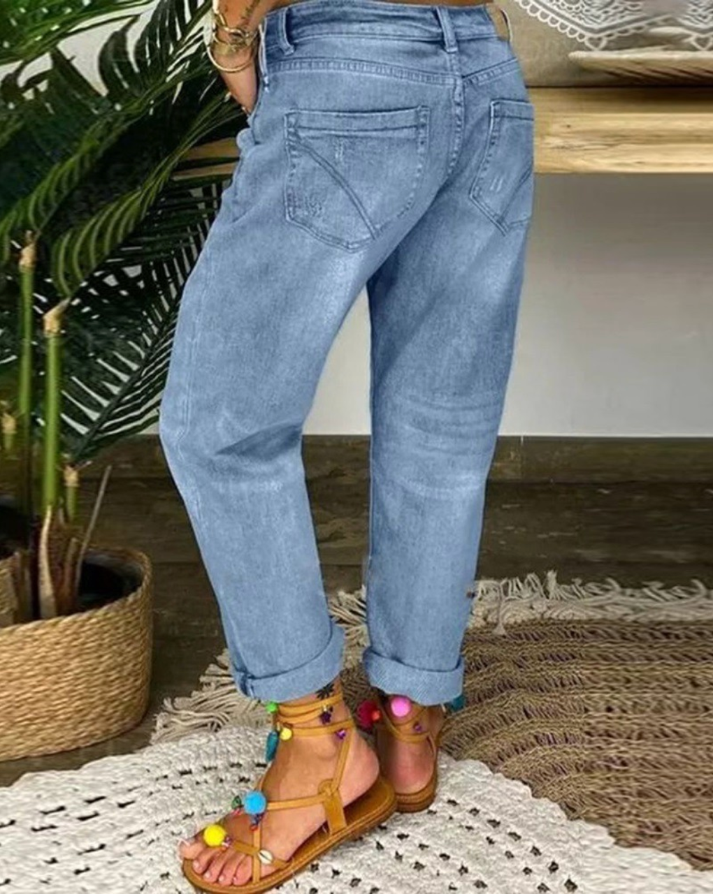 Joy - Beautiful jeans trousers for spring