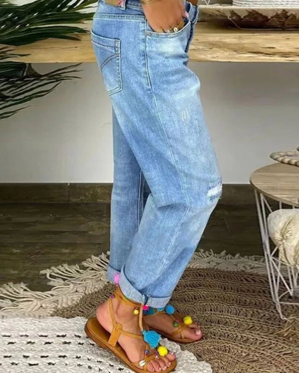 Joy - Beautiful jeans trousers for spring