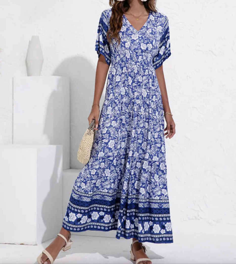 Elena - long maxi dress for summer