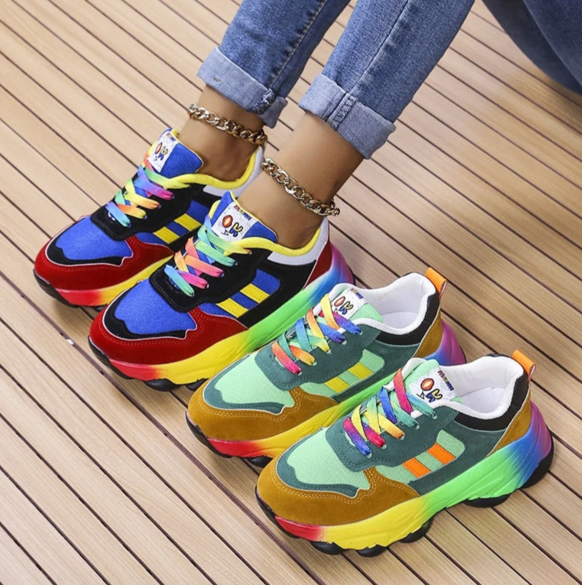 MILLA - Colorful, stylish orthopedic sneakers