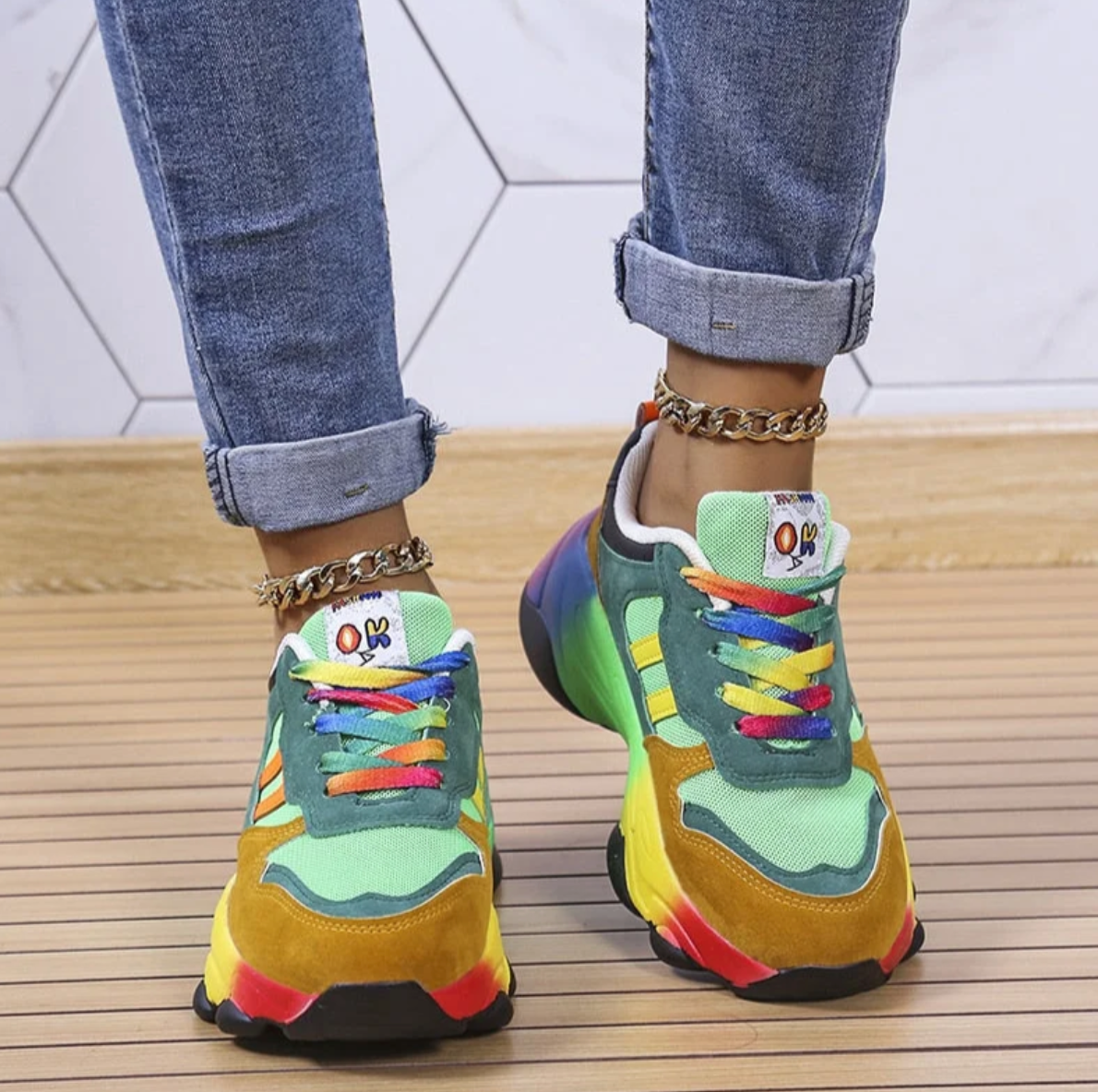 MILLA - Colorful, stylish orthopedic sneakers