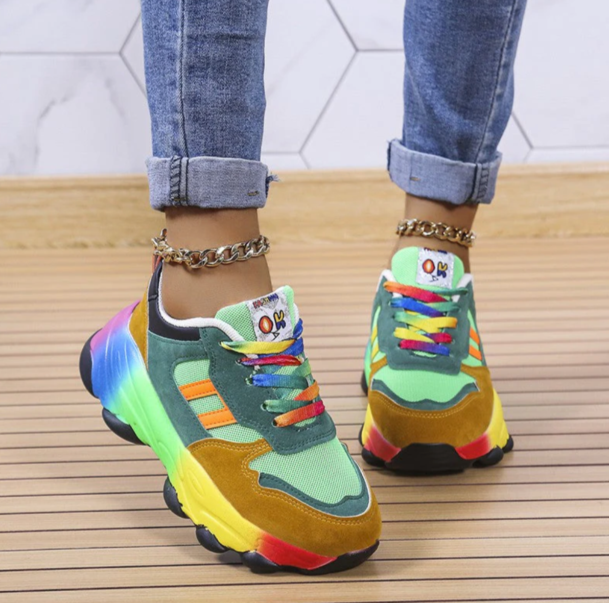 MILLA - Colorful, stylish orthopedic sneakers