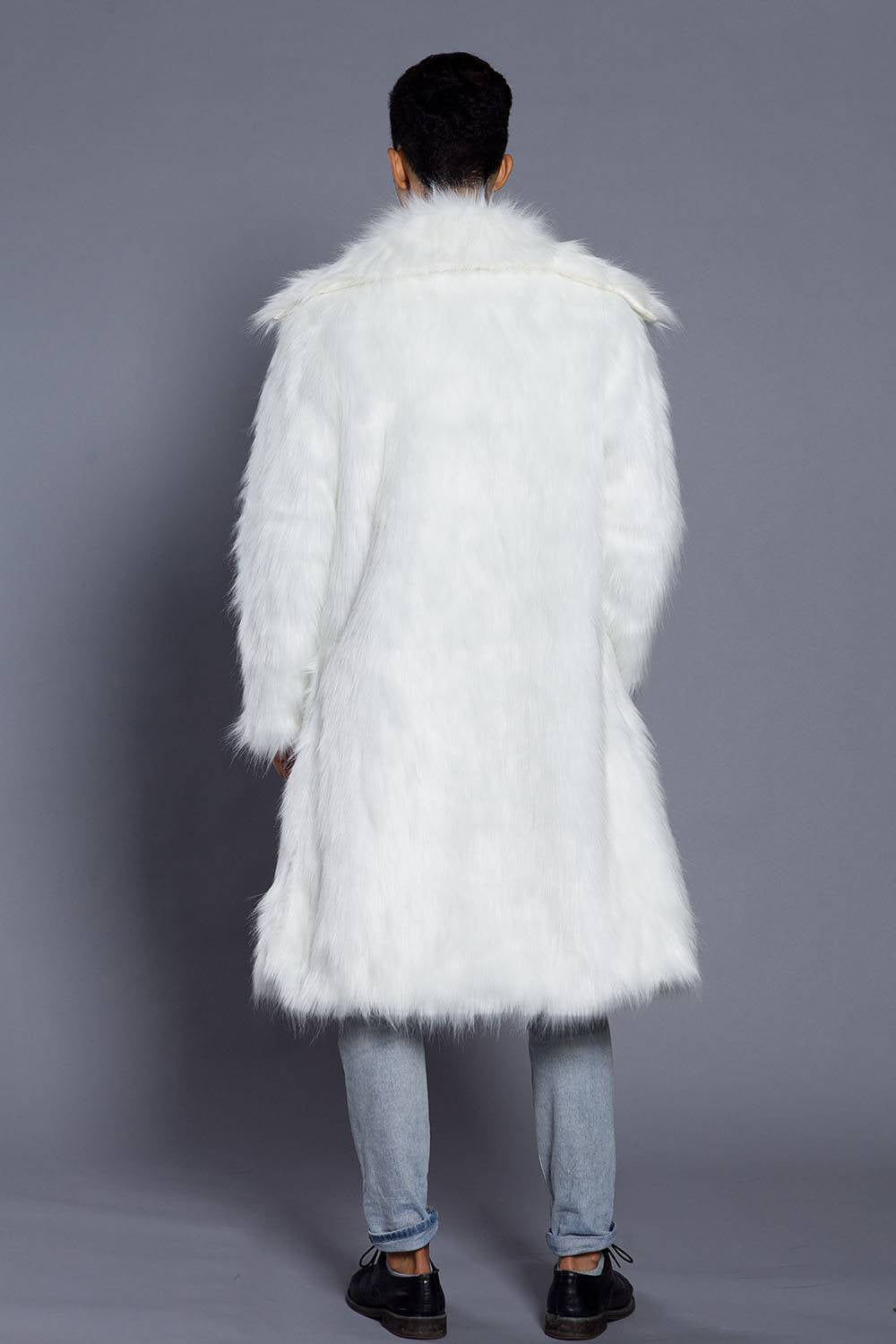 Zach – long fur winter coat for men