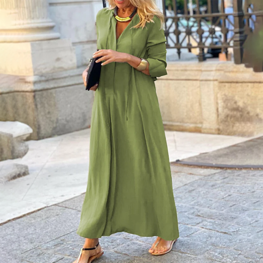 Giselle - Comfortable, loose-fitting maxi dress