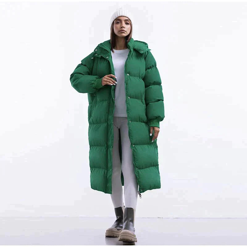 Abigail – long padded winter coat