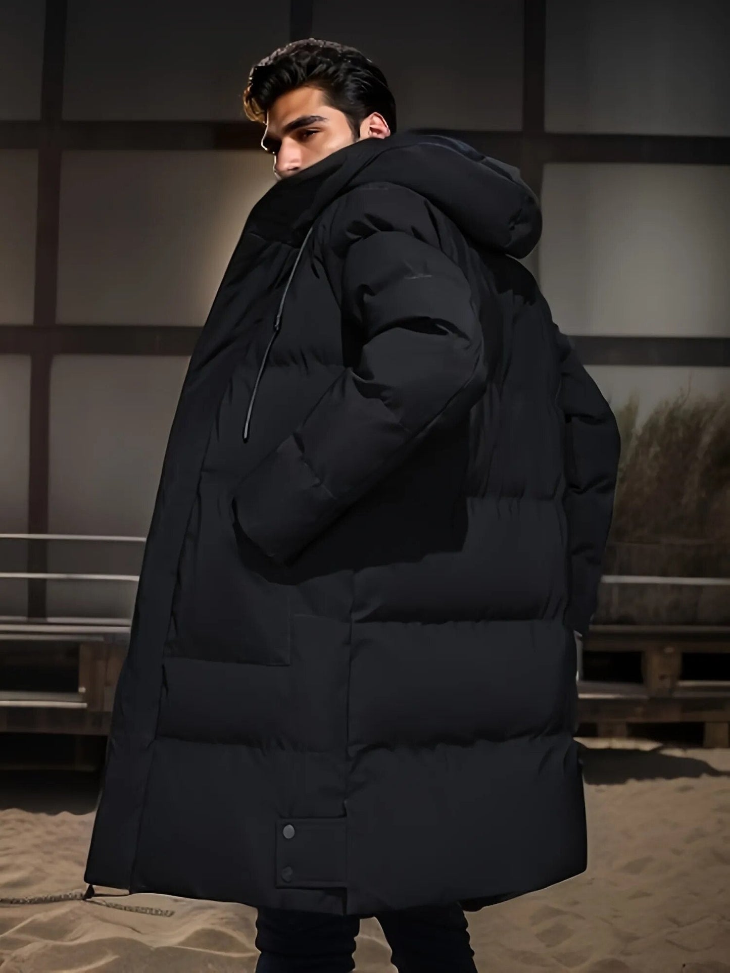 Alaric - long men's winter coat