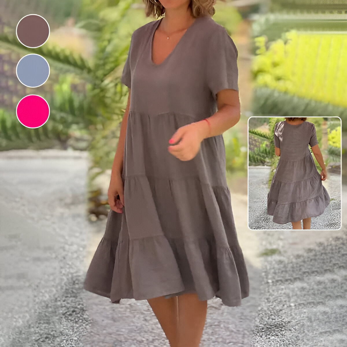 ComfortChic™ - cotton dress