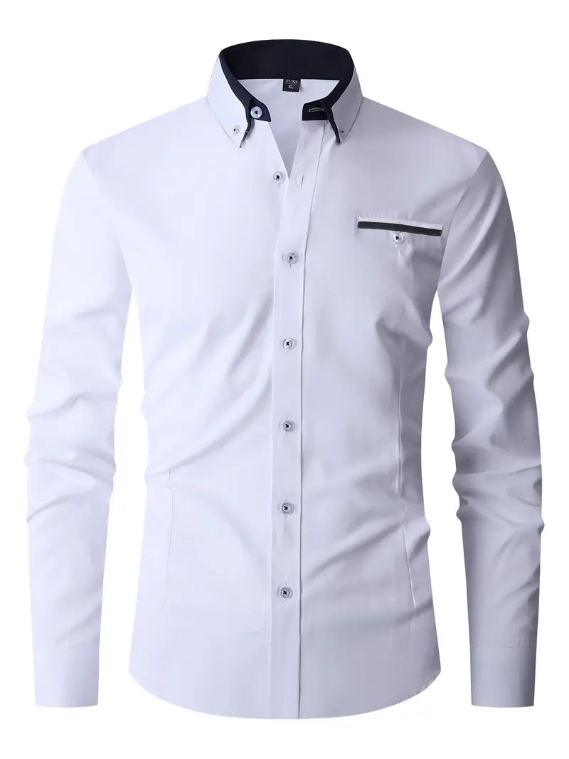 Declan men's classic button down formal shirt