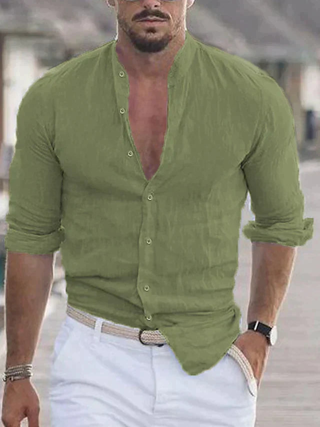 Jamie - the stylish linen shirt