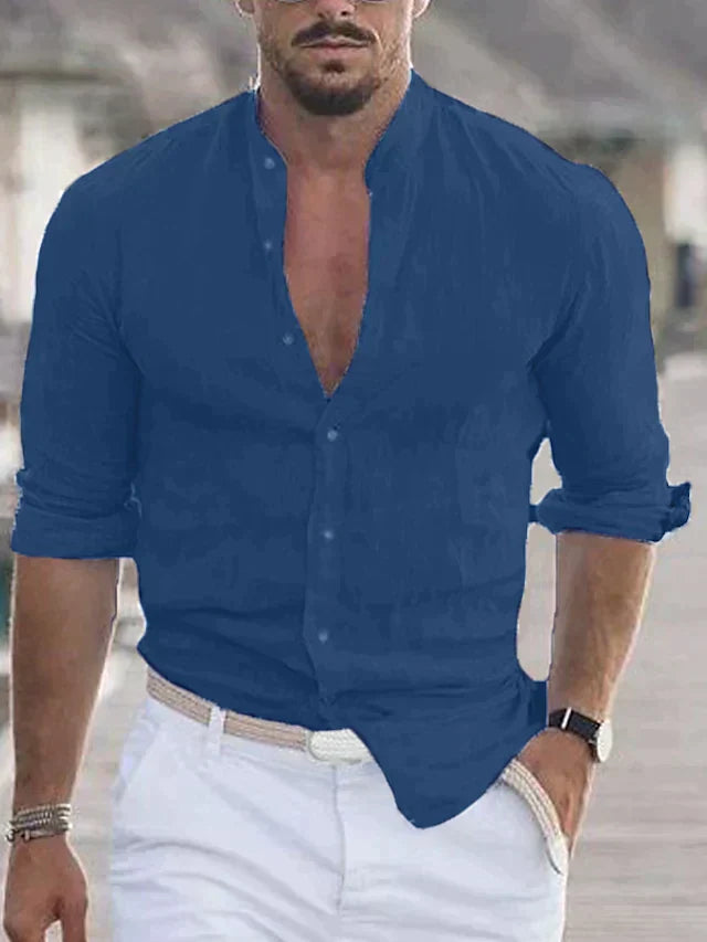 Jamie - the stylish linen shirt