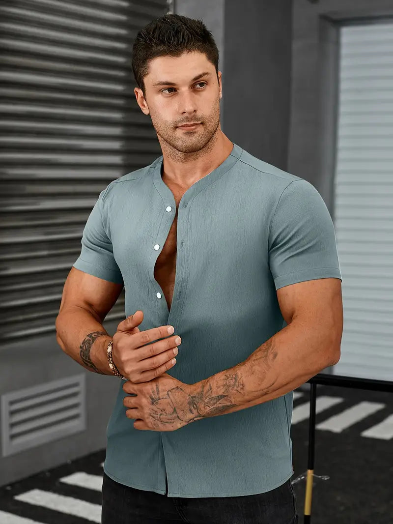 Nicholas – casual button-up for men