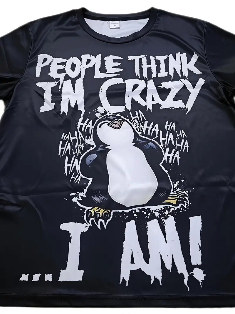 Gary – penguin crazy shirt for men