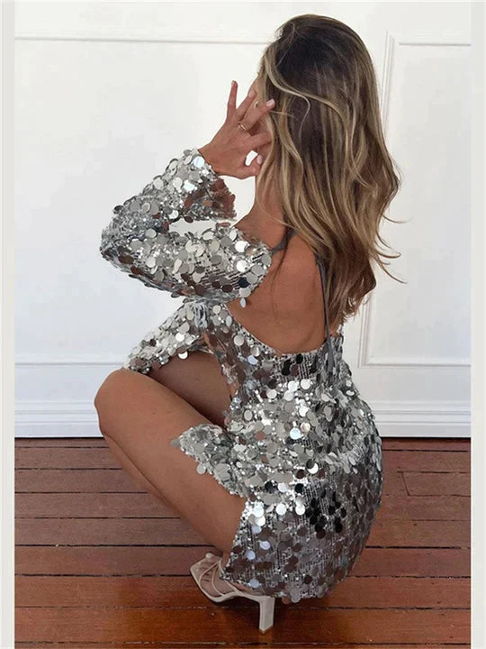 Jamie - Sequin Shiny Dress