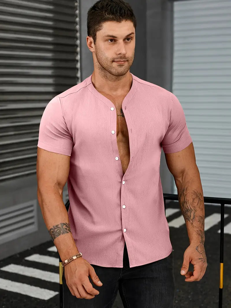 Nicholas – casual button-up for men