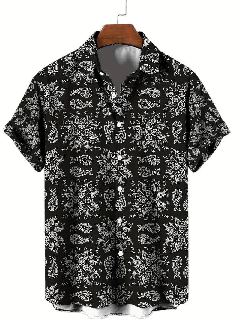 Joshua - Hawaiian style t-shirt for men