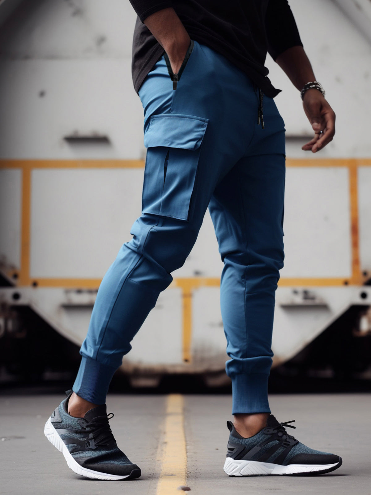 Timur - Cargo joggers with pockets