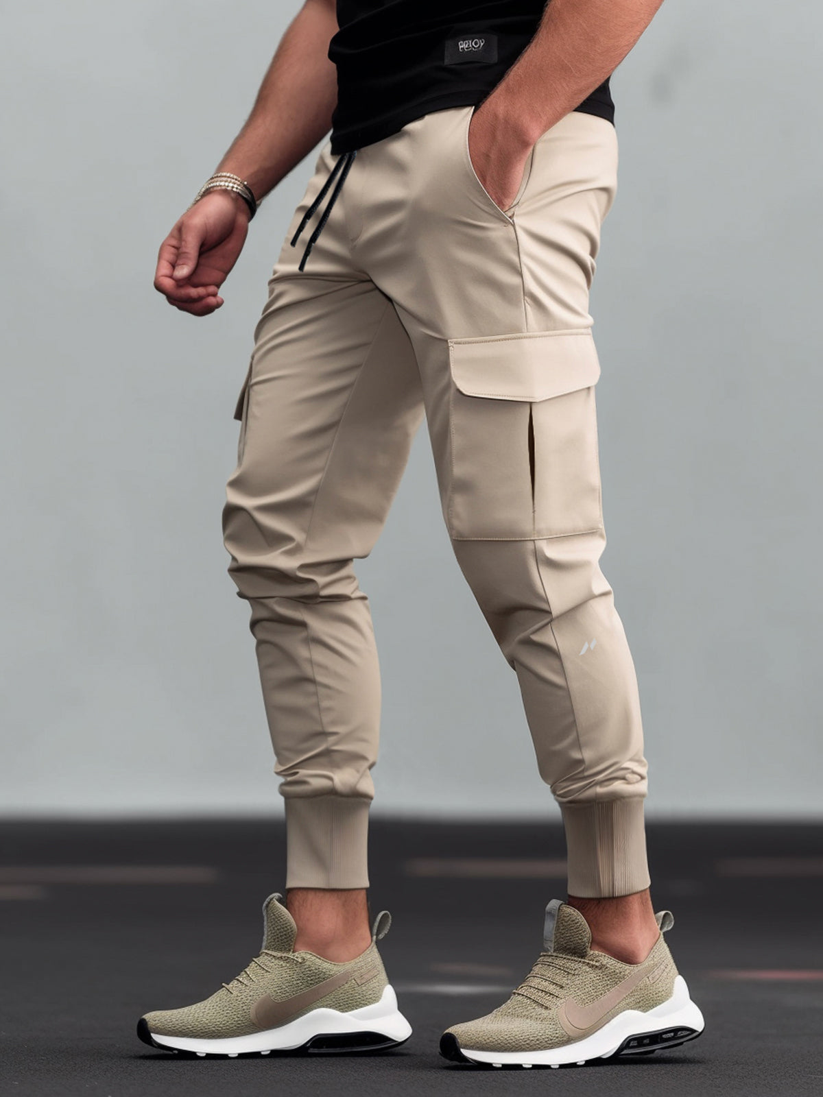 Timur - Cargo joggers with pockets