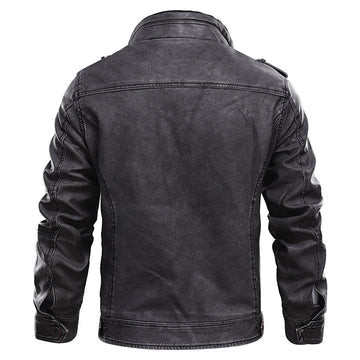 Alexander - elegant premium leather jacket for men