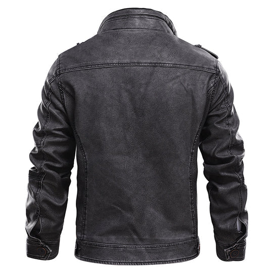 Benne - elegant premium leather jacket for men