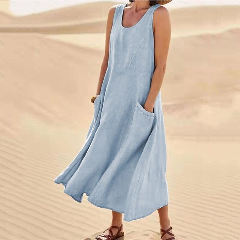 Lydia™ | Versatile summer dress with pockets