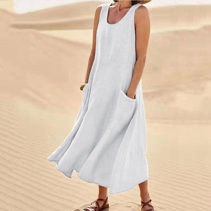 Lydia™ | Versatile summer dress with pockets