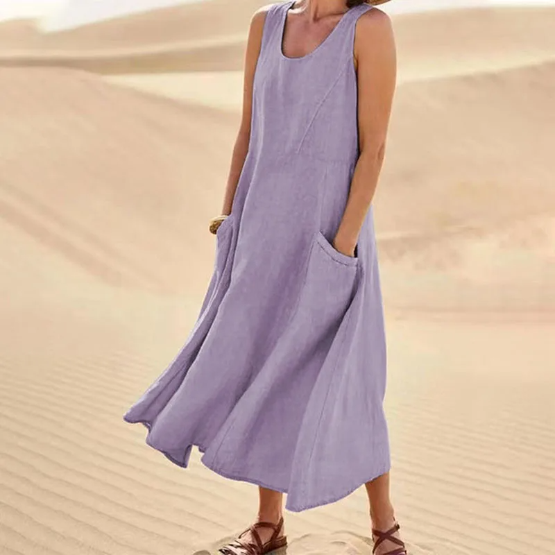 Lydia™ | Versatile summer dress with pockets