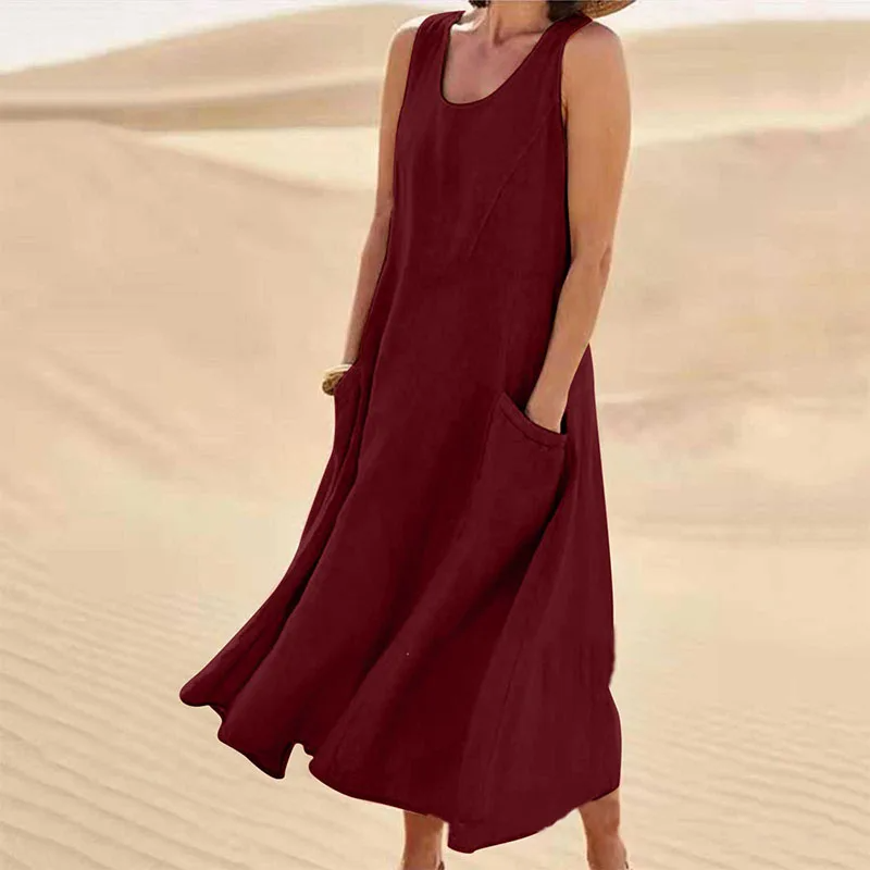 Lydia™ | Versatile summer dress with pockets